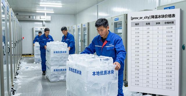吉安降温冰块多少钱一吨？本地制冰厂报价来了