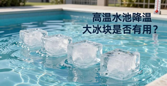 吉安高温水池降温大冰块，到底管不管用？